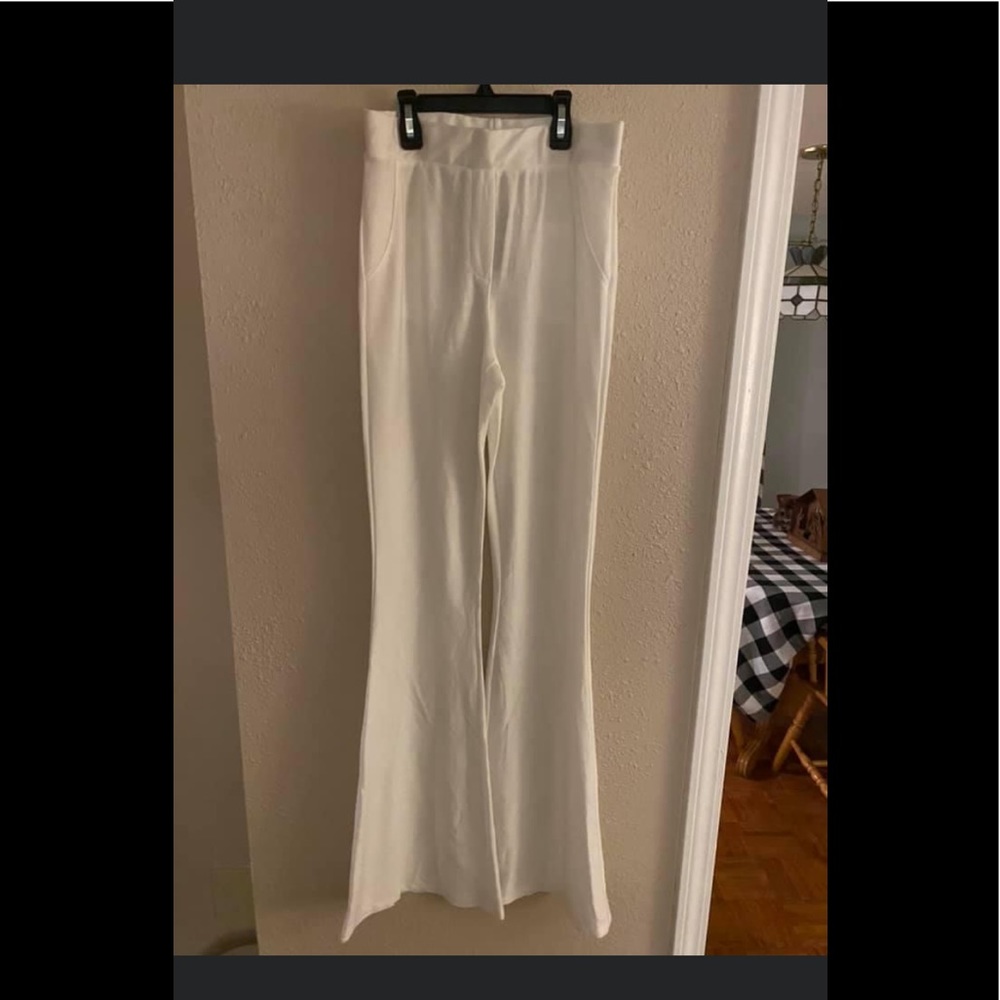 White bell bottoms